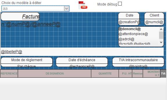 Gestion des modèles